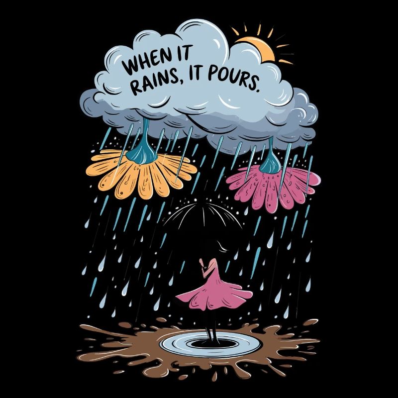 When It Rains, It Pours – Surreal Rainstorm