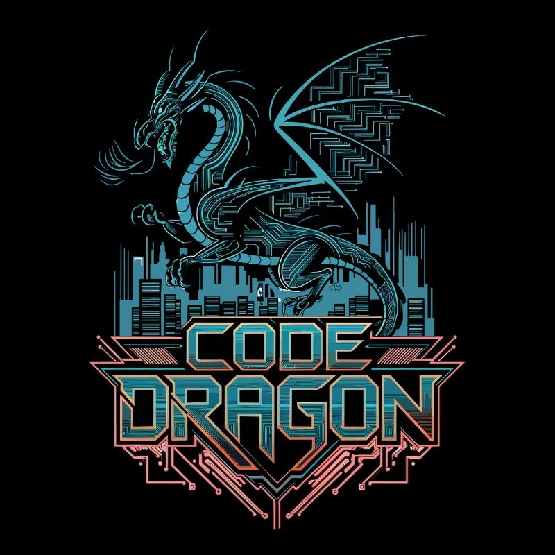 Code Dragon – Cyber bête du monde numérique