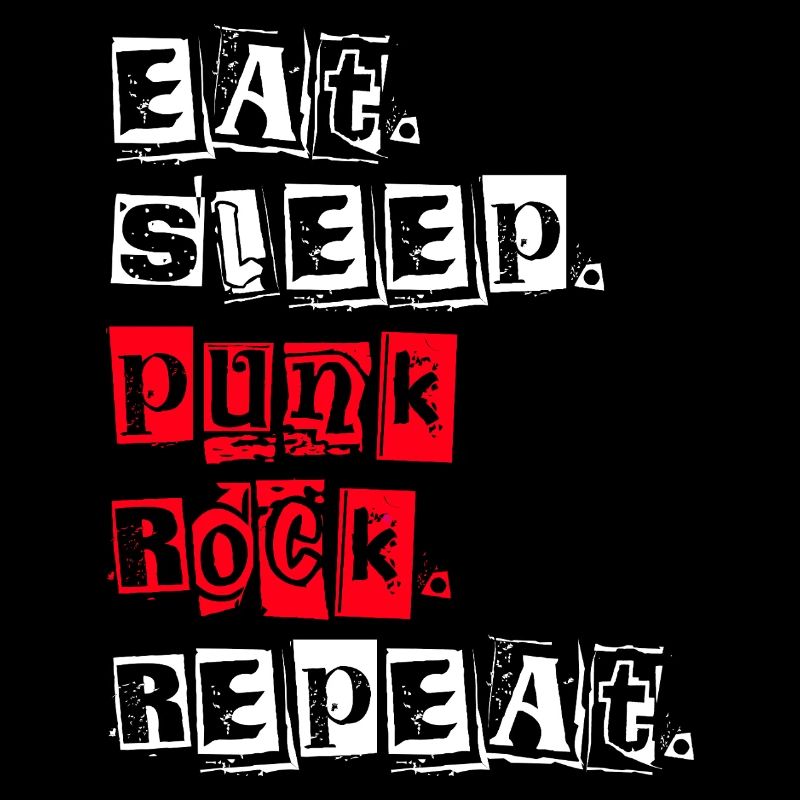 Manger dormir Punk Rock Répéter