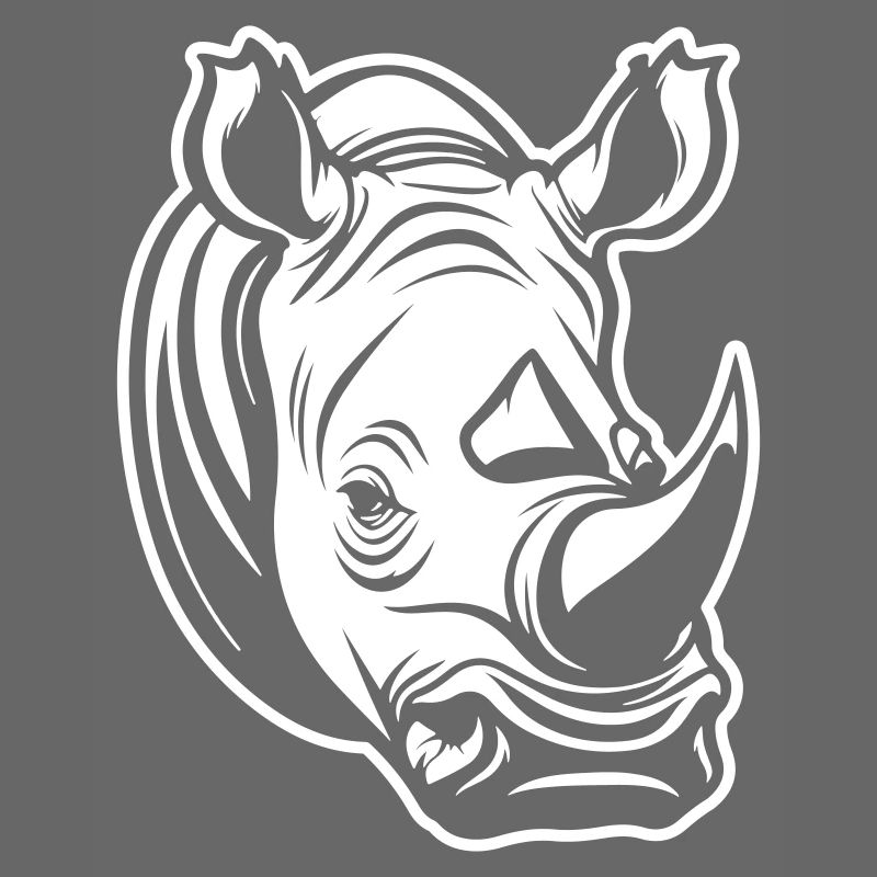 Nashorn Kopf