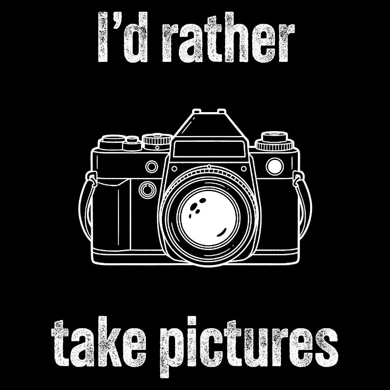 Drôle de photographie Jeu de mots Camera Lover Gift Design