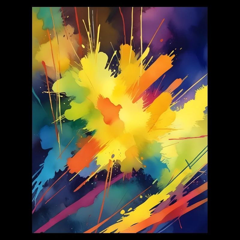 Explosion de couleurs Résumé