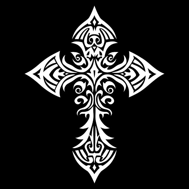 Ornate Tribal Cross design