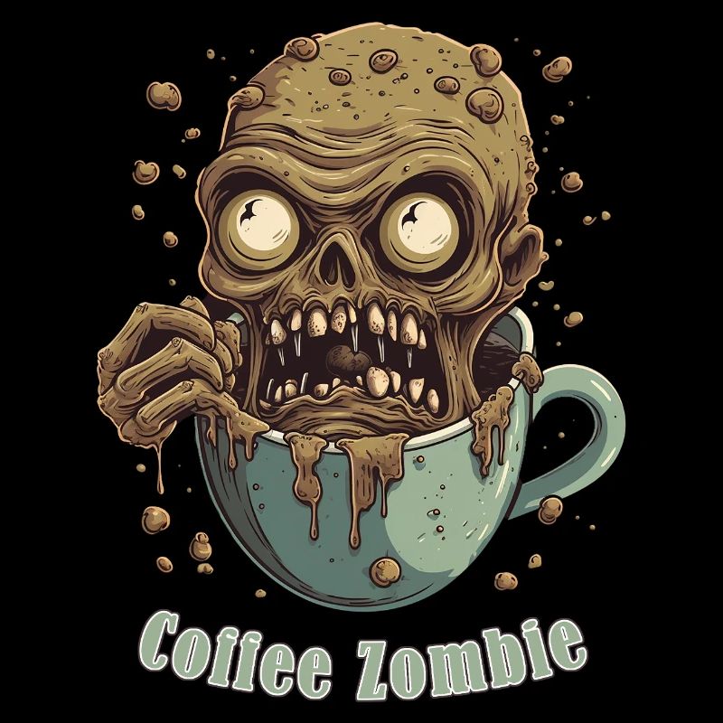 Monstre du café - Zombie caféine - Râle du matin