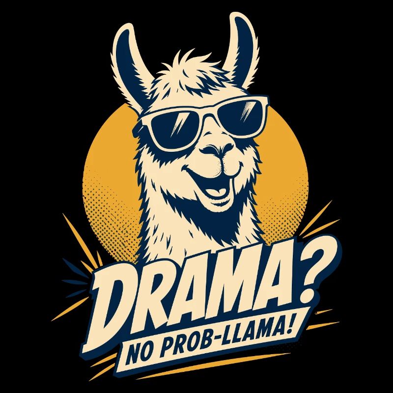 Drama No Prob Llama Humor