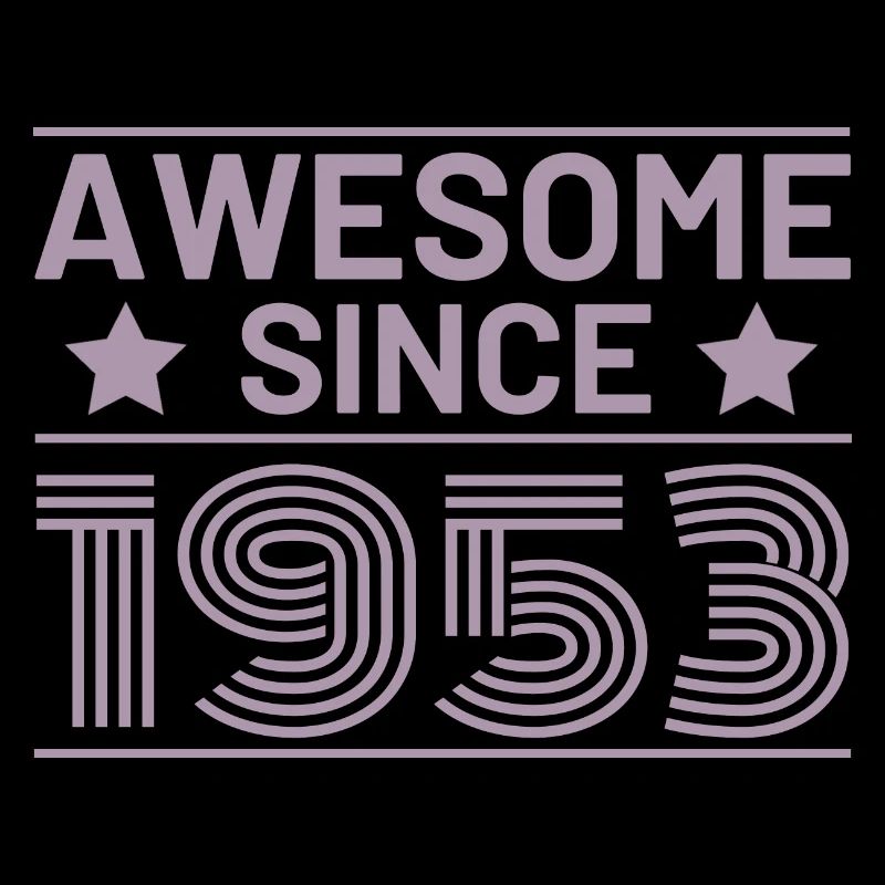Awesomne since 1953 Retro
