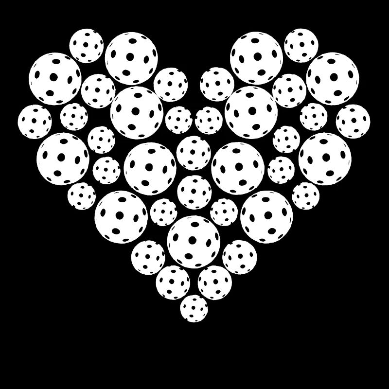 Pickleball Heart