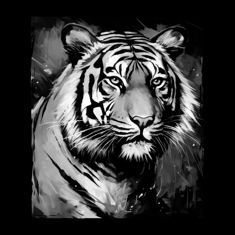 Portrait de tigre