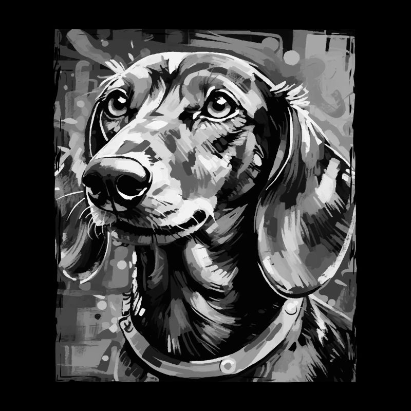Teckel Chien Portrait Teckel