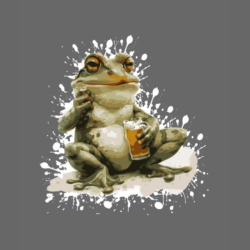 Frog Beer Funny