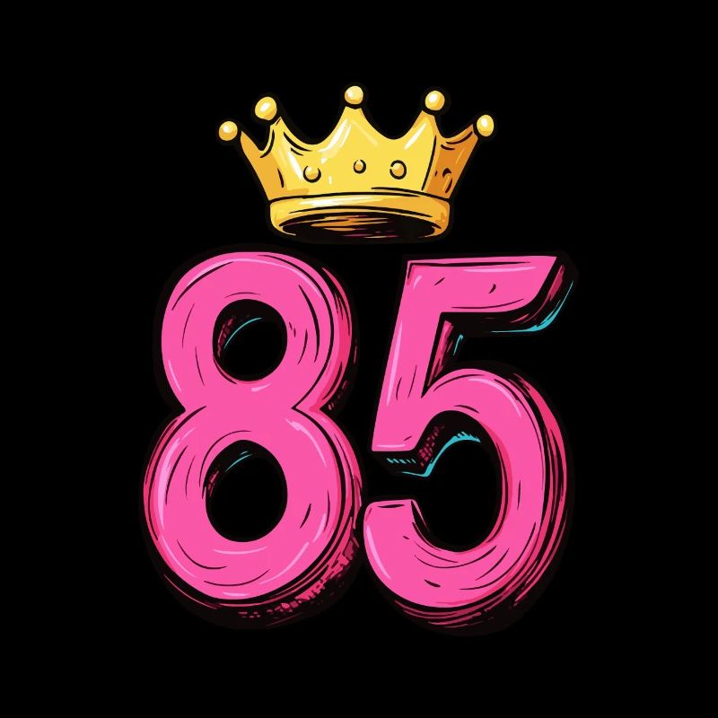 85 Zahl Krone