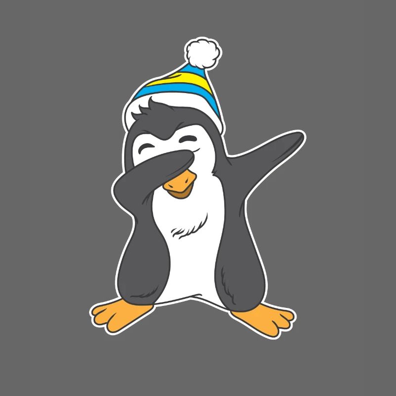 Pinguin Dab Pinguin Dabbing