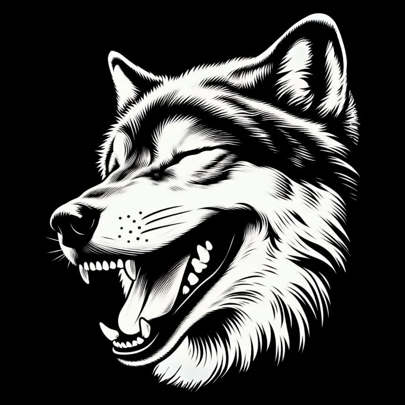 Loup rieur 🐺