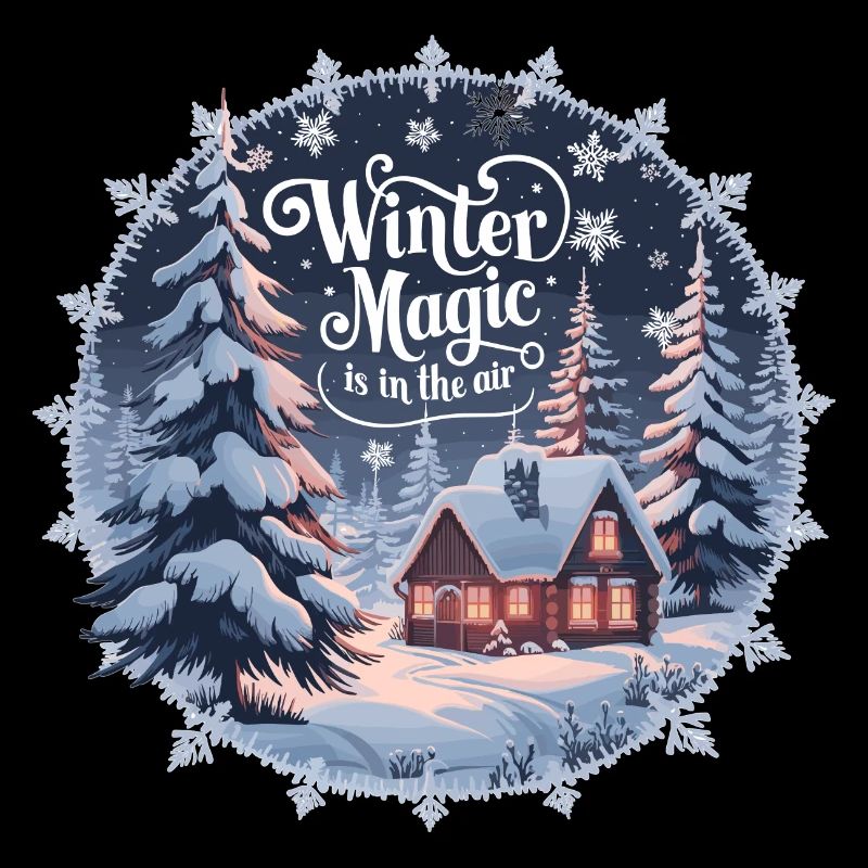 Winter Magic is in the Air – Winter Landscape