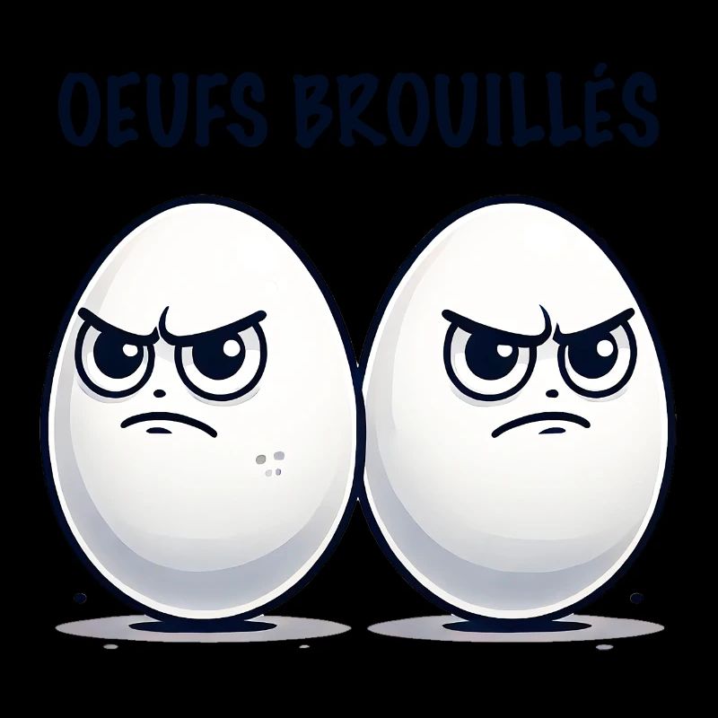 Scrambled eggs humor