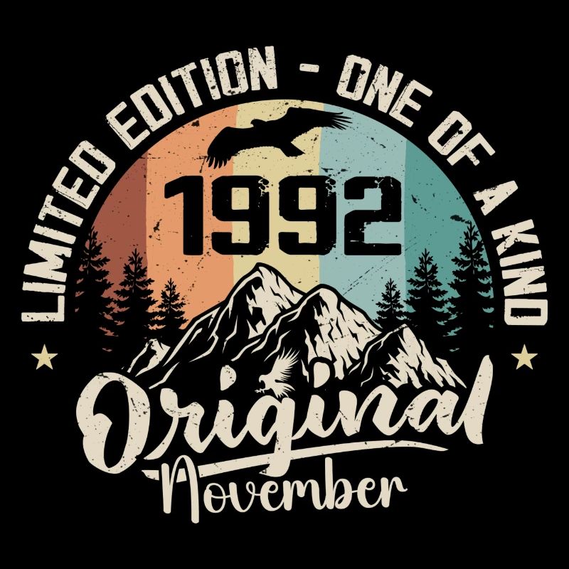 Original November 1992 Geburtstag November 1992