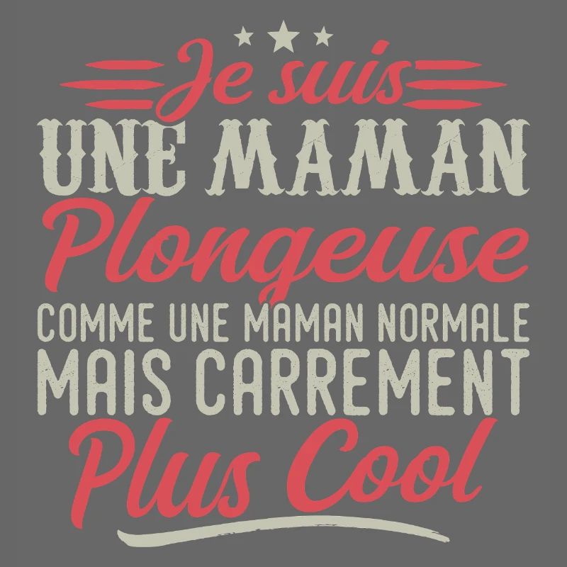 Ich bin eine tauchende Mutter, ausgesprochen cool