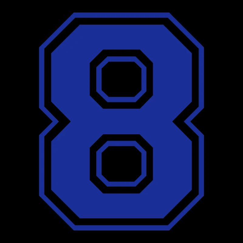 8 - Nummer - Zahl