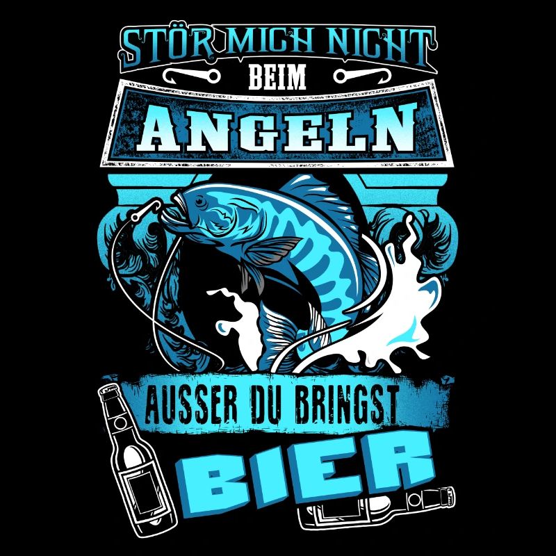 Ne pas m’interrompre en pêche - bière-