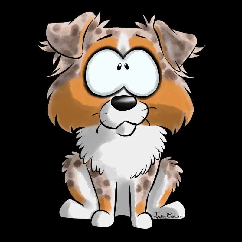 Ich bin Australian Shepherd Red Merle Tricolor