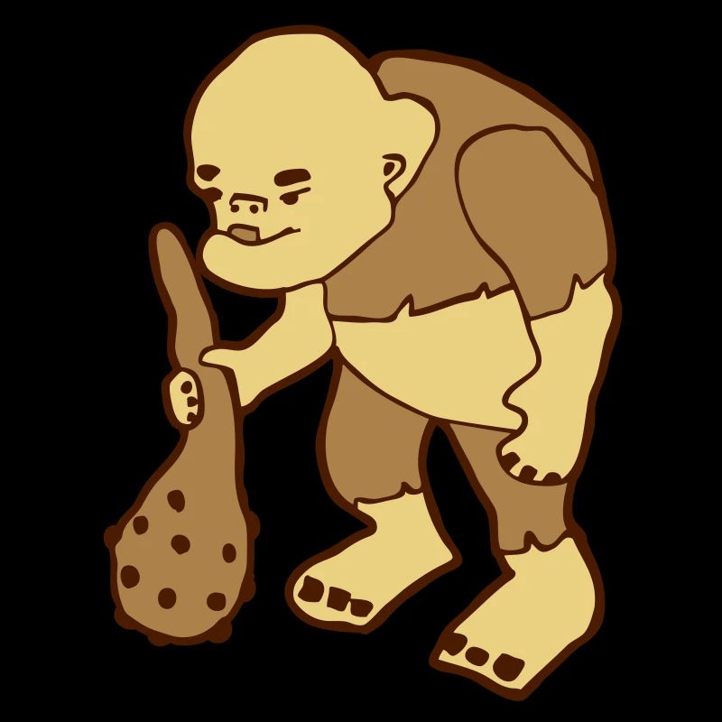 Monster Oger mit Keule