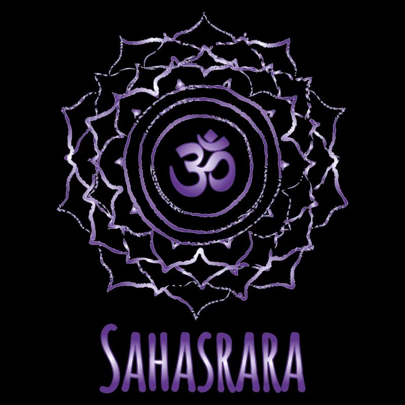Mandala Om Sahasrara Lila Design