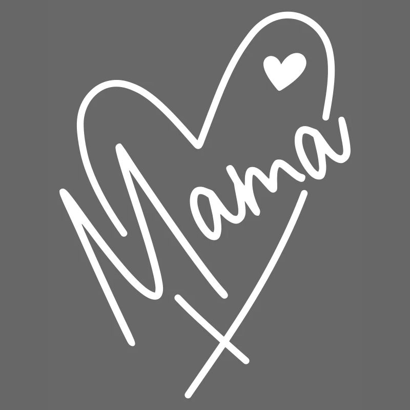 Mama Herz Mutter Kind Liebe Muttertag Geschenk