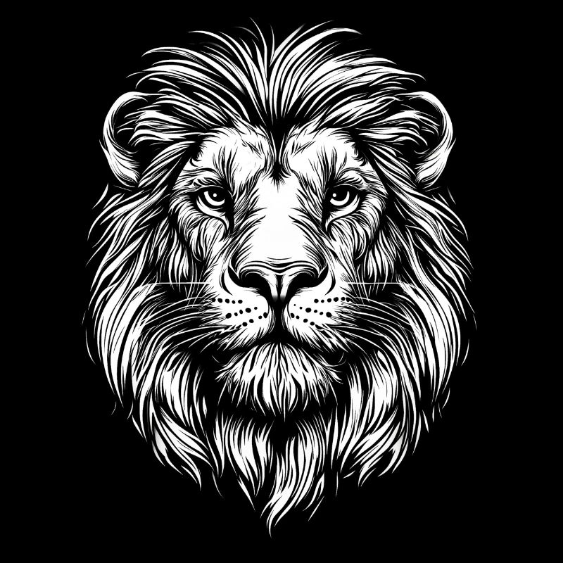 Portrait de lion, faune, Afrique, animaux