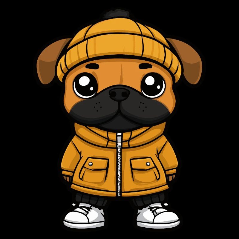 Boxer Hund Cartoon