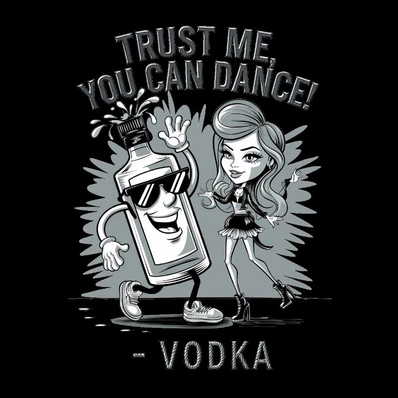 Croyez-moi, vous savez danser. -Vodka