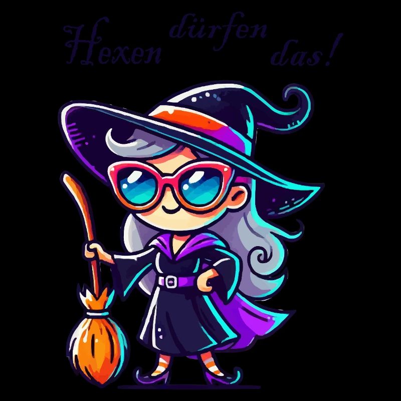 hexe sonnenbrille comic