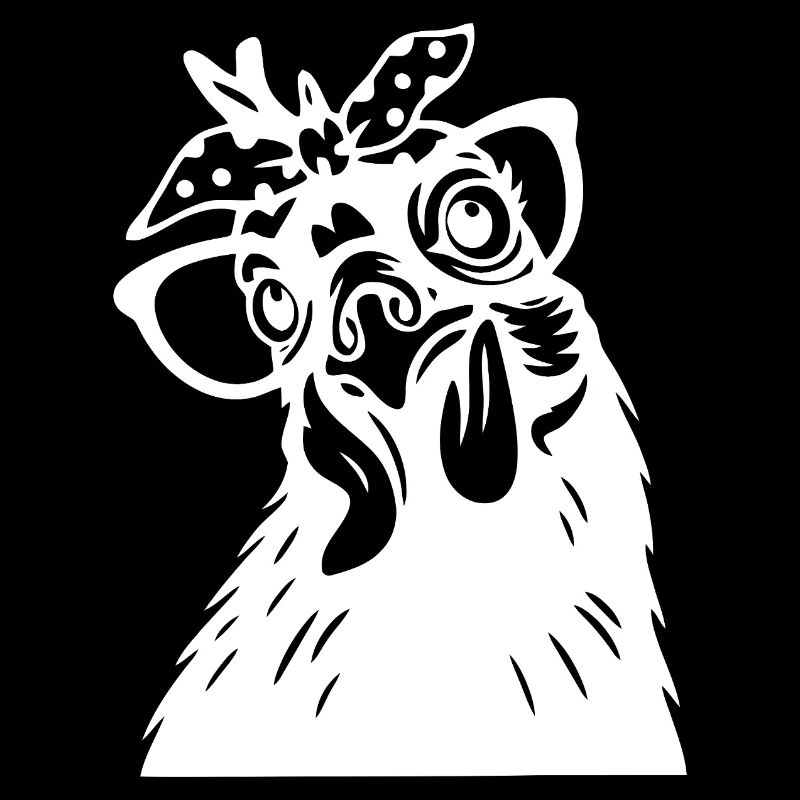 Tête de poulet excentrique