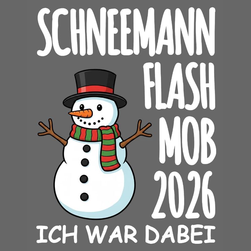 Schneemann Flashmob