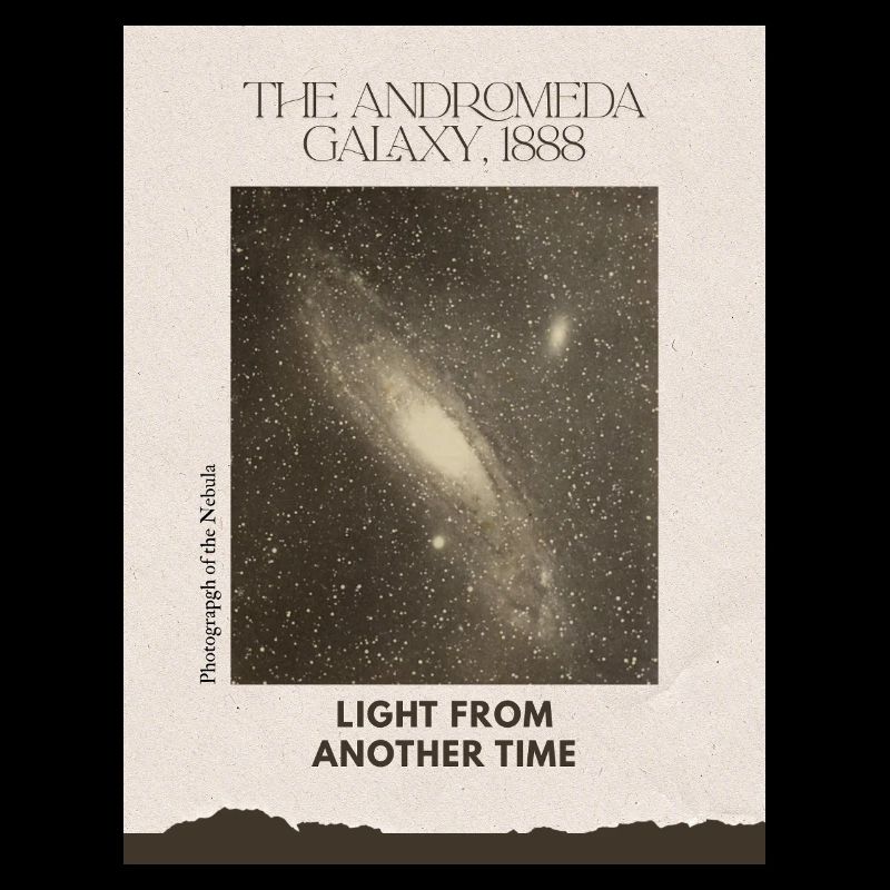 Andromeda Galaxy Vintage