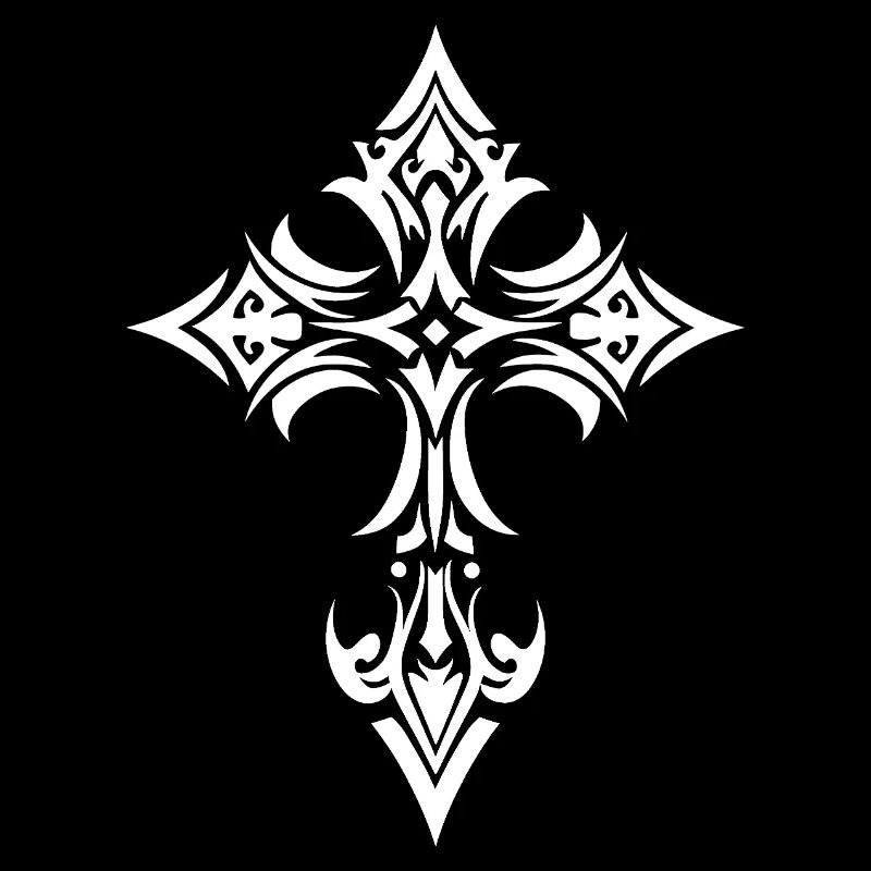 Baroque Cross Ornament