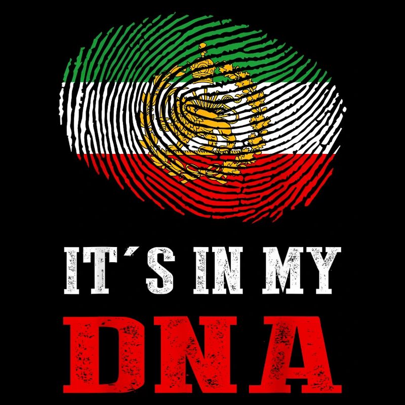 DNA Iran Flagge