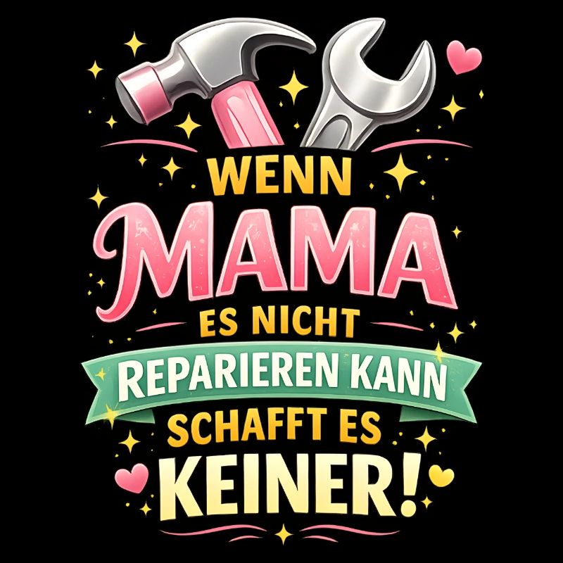 Mama kann es reparieren Geschenk Muttertag Lustig