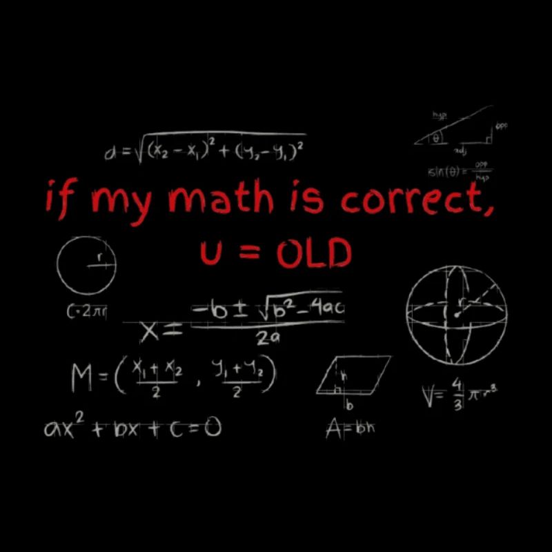 Birthday gift for math fans