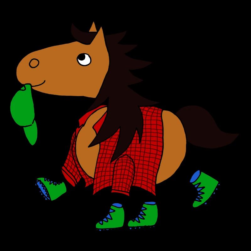 Poney marche