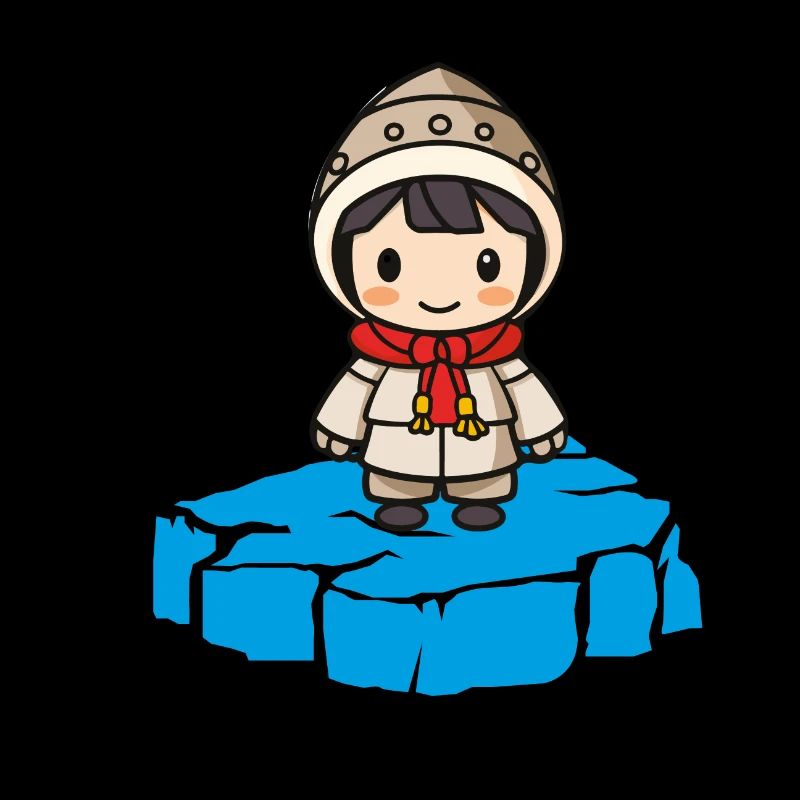 eskimo girl eisscholle