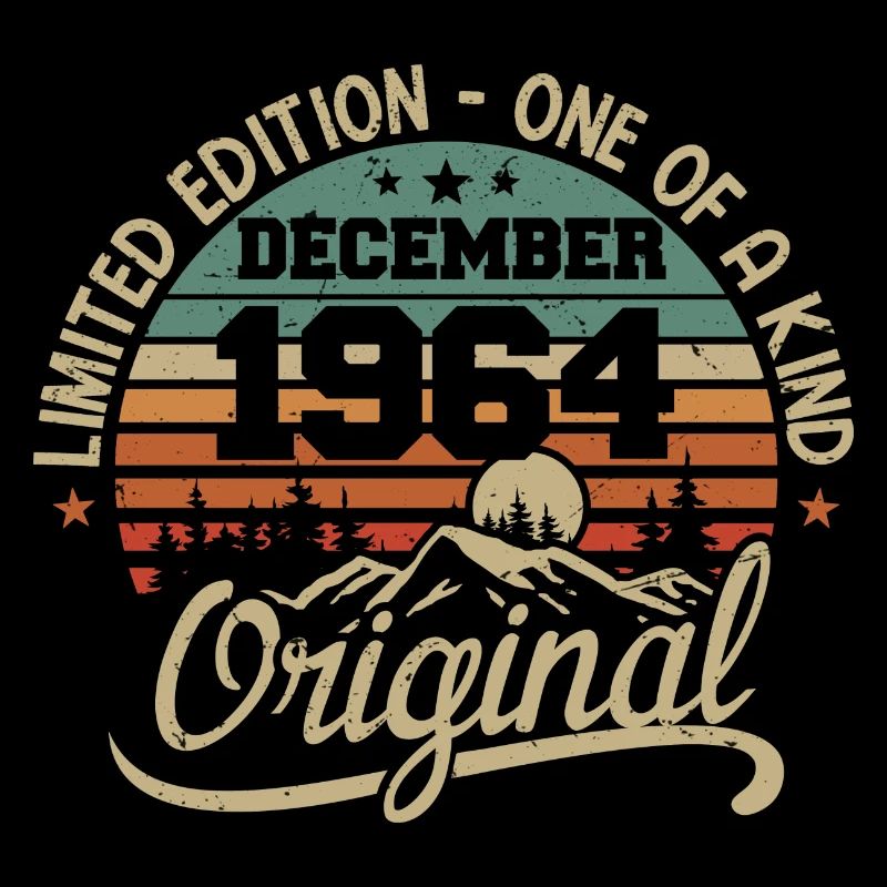 Originalgeschenk zum 61. Geburtstag, Dezember 1964