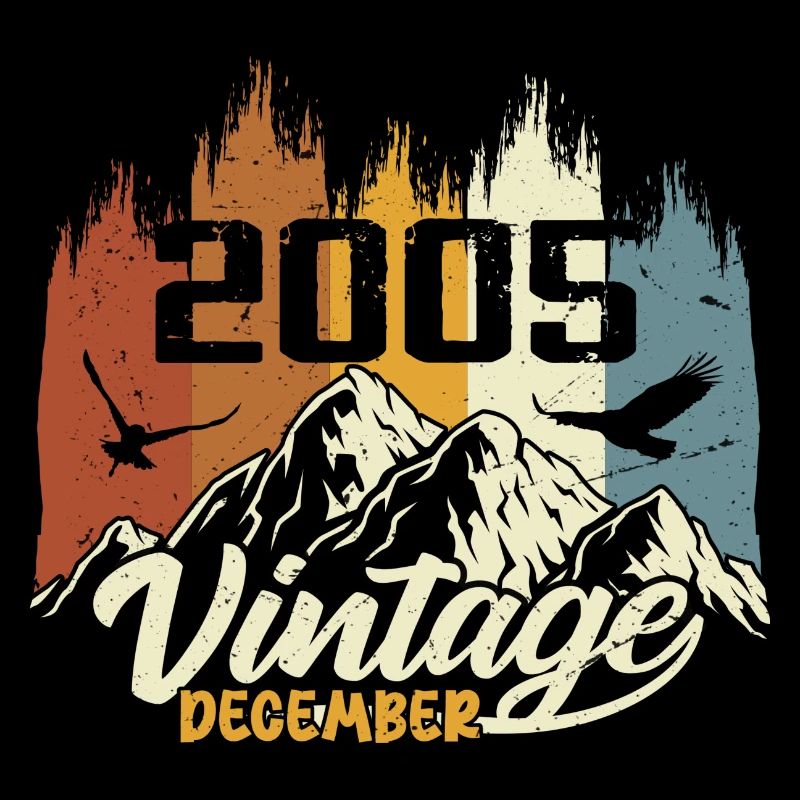 Cadeau d’anniversaire né en décembre 2005