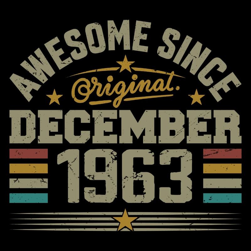 Dezember 1963 - Dezember 1963 Geburtstagsgeschenk
