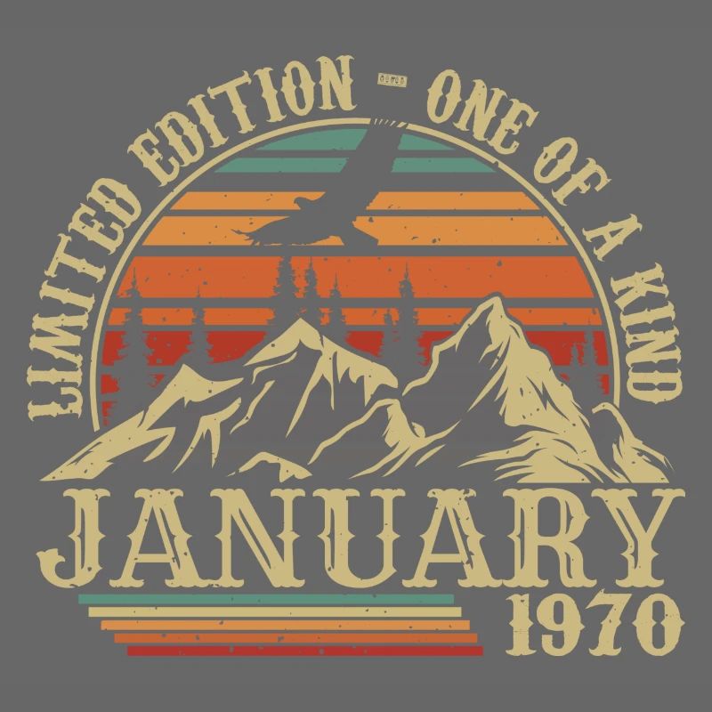 Januar 1970 - Januar 1970 Geburtstagsgeschenk