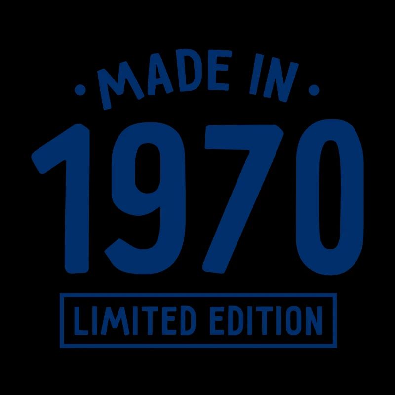 Fabriqué en 1970 - Edition limitée - Année de naissance