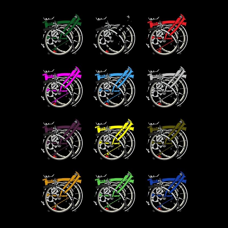 Brompton Bicycle Folded
