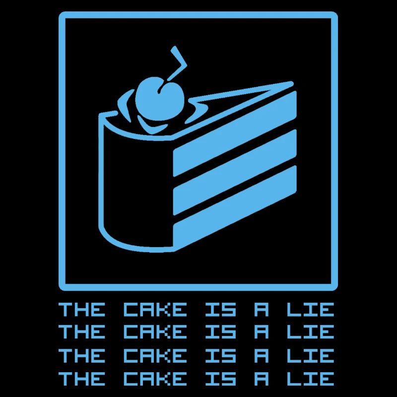 Le gâteau est un mensonge