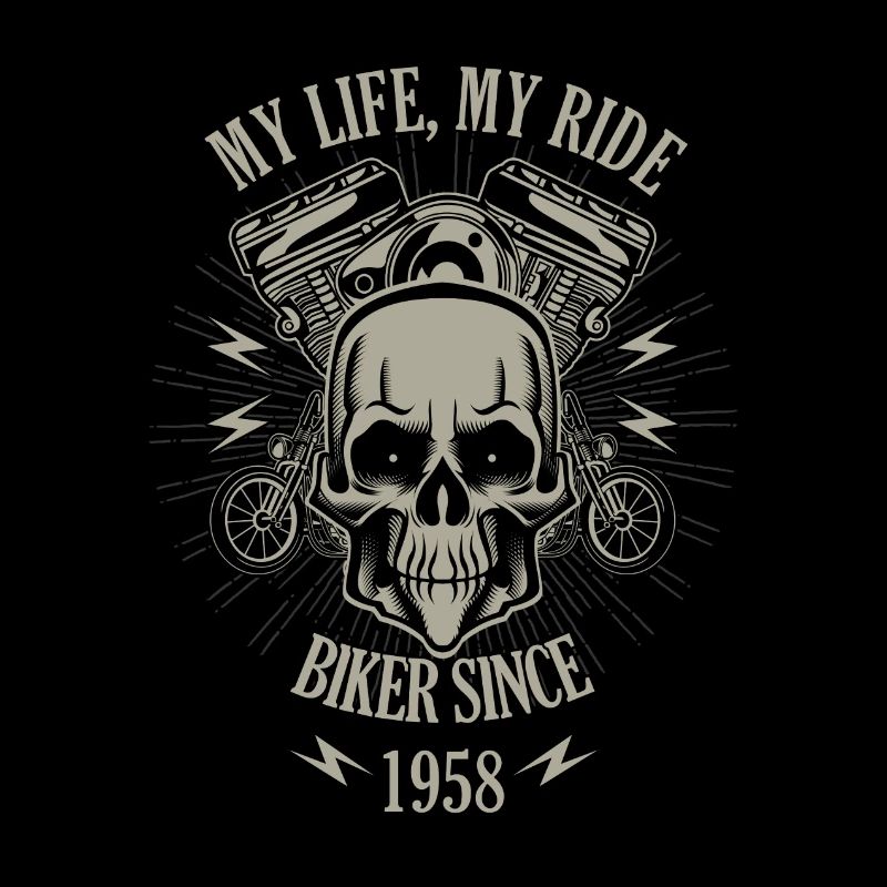 Gift for Biker - built in 1958