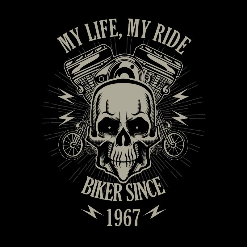 Gift for Biker - built in 1967