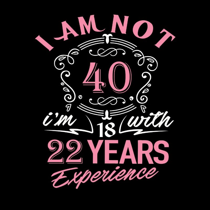 40th birthday Iam not 40 Im 18 22 years experience